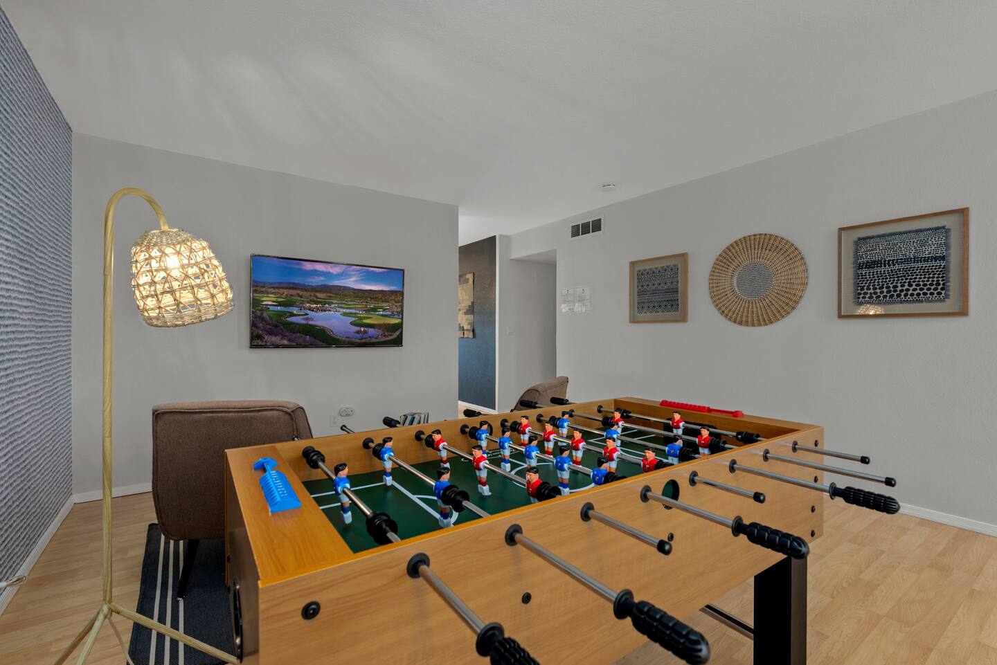 Sits on a beautiful golf course